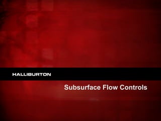 Subsurface Flow Controls
 