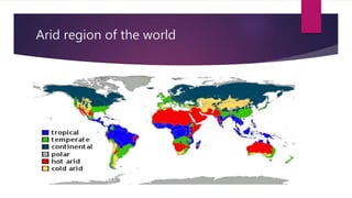 alternate irrigation for arid region | PPTX
