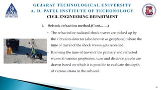 22
GUJARAT TECHNOLOGICAL UNIVERSITY
A. D. PATEL INSTITUTE OF TECHONOLOGY
CIVIL ENGINEERING DEPARTMENT
 