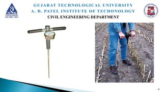 38
GUJARAT TECHNOLOGICAL UNIVERSITY
A. D. PATEL INSTITUTE OF TECHONOLOGY
CIVIL ENGINEERING DEPARTMENT
 