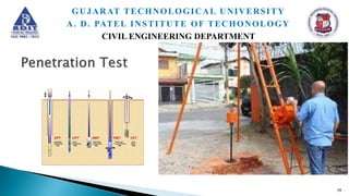 59
GUJARAT TECHNOLOGICAL UNIVERSITY
A. D. PATEL INSTITUTE OF TECHONOLOGY
CIVIL ENGINEERING DEPARTMENT
 