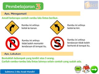 Pembelajaran Tematik: Pramuka, Sila Pancasila, Bangun Datar, dan Rambu ...