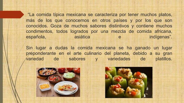 Diversidad De Alimentos Mexicanos De Alto Valor Nutrimental