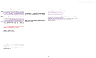 32
Cinco Intentos Filosóficos: Tras la Técnica
Creo que bastará para nosotros hoy en día: la
hazaña de la paciente fortaleza.
De esto es que se trata con la pregunta de la técnica:
ponerse sin cesar, de volver a ganar la proximidad
de lo que se aleja de tal manera que terminamos
por ver este alejamiento sólo a través de la máscara
gesticulante de una amenaza de muerte. Pero la
técnica en ella misma, no es tan amenaza de muerte
como promesa de maravillas. Considerada como
corresponde, ella se muestra como no ha dejado de
ser: como verdad que nos mira, es decir pide –sin la
menor intimación– que en cambio la tomemos en
cuenta. Pero tomar en cuenta en la época en
que estamos, no puede ser de otra manera que
volviendo a comenzar cada día el itinerario como
nuevo. Tal es la hazaña de fortaleza que nos pide
hoy en día la inteligencia de la técnica.
Sábado 17 de marzo 2003
Universidad Victor Segalen12
Brest
12. Victor Segalen: escritor francés nacido en la ciudad de Brest
(1878-1919).
Descubrió en China los monumentos funerarios de los Han y el
misticismo oriental
que inspira sus poemas (Stèles 1912 y sus novelas Les
Inmemoriaux). [N. del T.]
la hazaña de la paciente fortaleza.
volver a ganar la proximidad de lo que se aleja
de tal manera que terminamos por ver este
alejamiento
pide –sin la menor intimación– que en cambio la
tomemos en cuenta.
De esto es que se trata con la pregunta de
la técnica: ponerse sin cesar, de volver a
ganar la proximidad de lo que se aleja de
tal manera que terminamos por ver este
alejamiento sólo a través de la máscara
gesticulante de una amenaza de muerte.
Considerada como corresponde, ella se
muestra como no ha dejado de ser: como
verdad que nos mira, es decir pide –sin
la menor intimación– que en cambio la
tomemos en cuenta.
(?)
La técnica es lo que es verdad en
cambio la tengamos presente, por
que siempra está.
1010
1015
1020
 