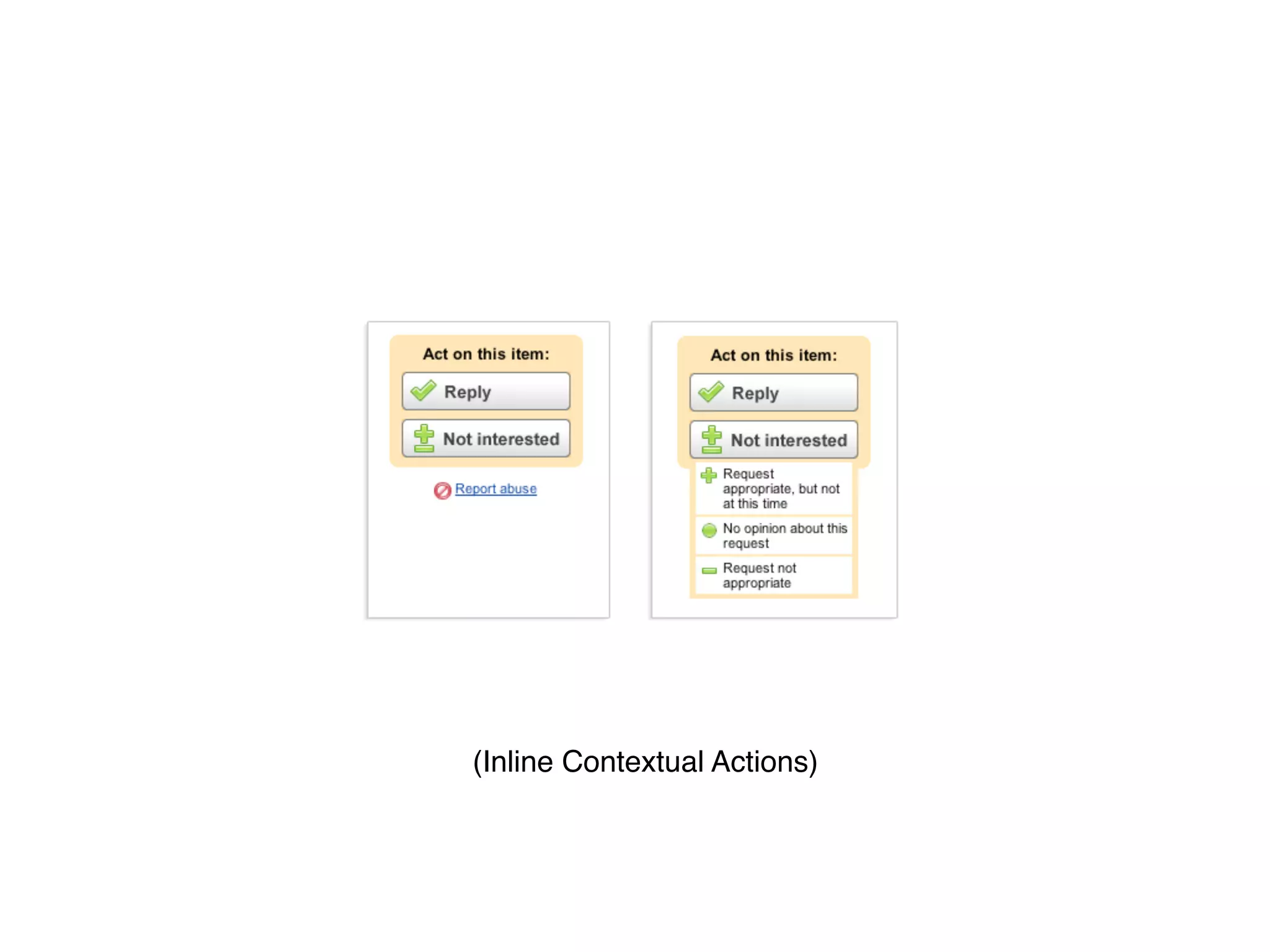 (Inline Contextual Actions)
 
