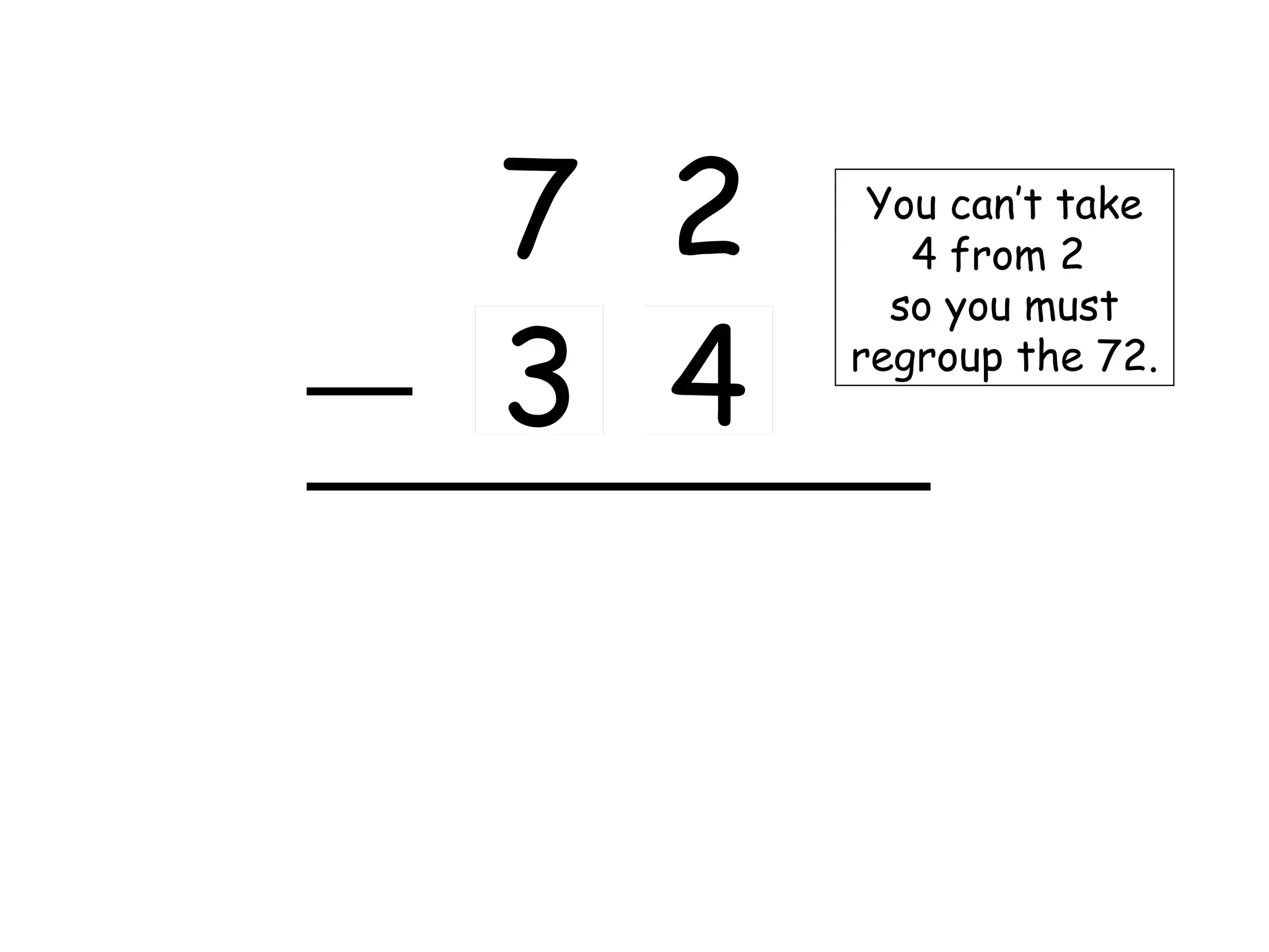 subtracting-with-regrouping-ppt