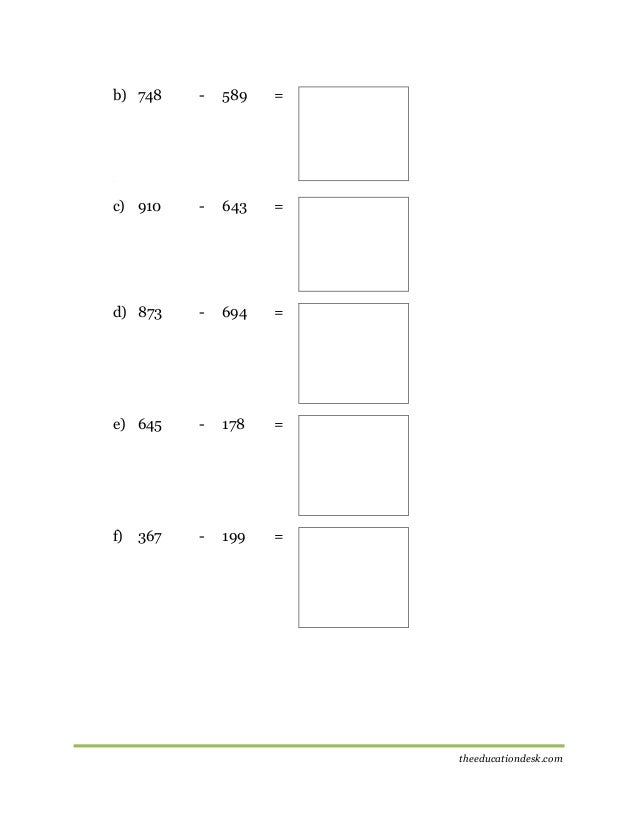 Math worksheets for 3rd grade online grid