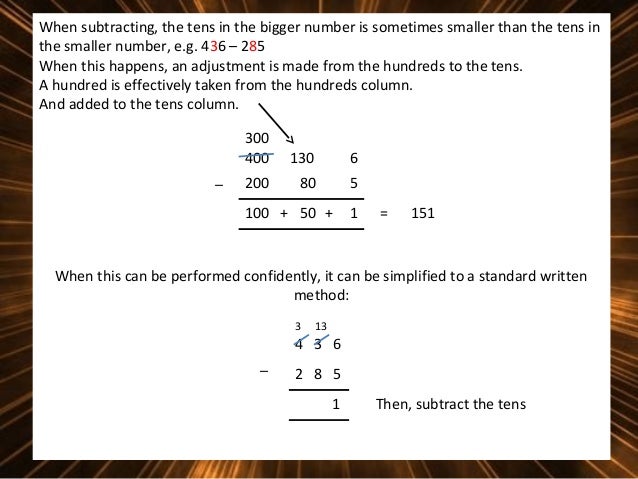 Subtraction Using An Expanded Method part 2 Of 5 