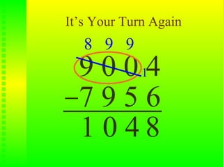 It’s Your Turn Again
   8 9 9
  9 0 0 14
  7956
  1 0 48
 