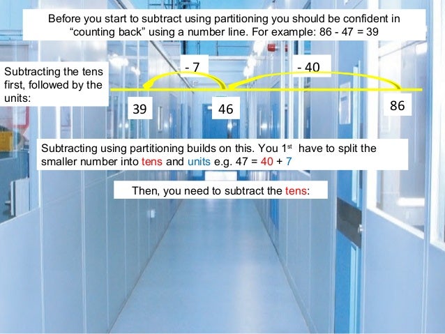 Subtraction Using Partitioning