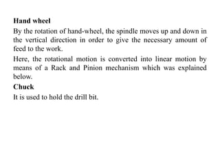 Small Machine Routes Hand Manufacturing Process (Machining Science) | PPTX