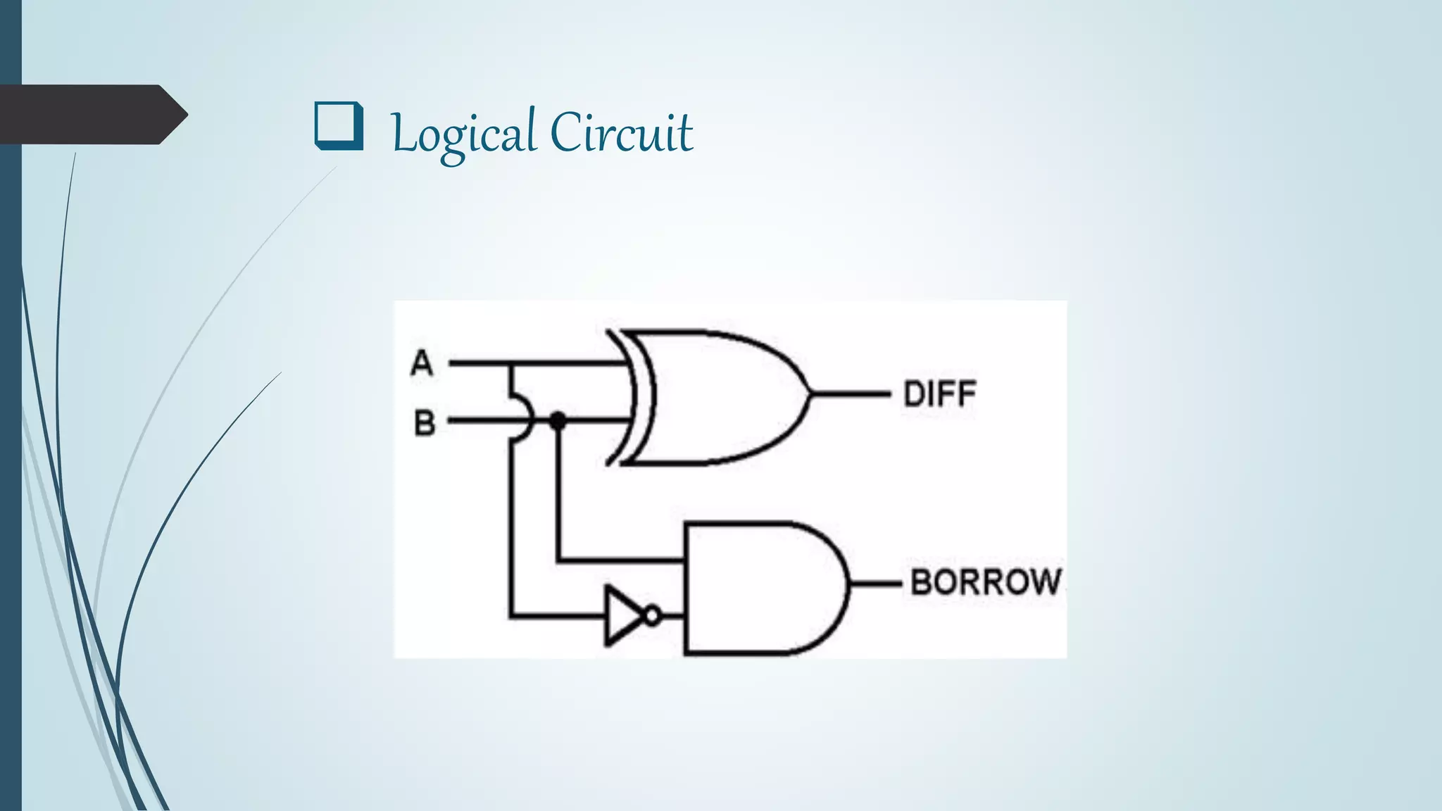  Logical Circuit
 