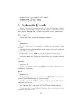 Tutorial de subvesion