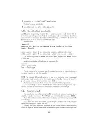 Tutorial de subvesion