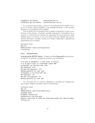 Tutorial de subvesion