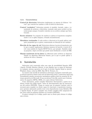 Tutorial de subvesion