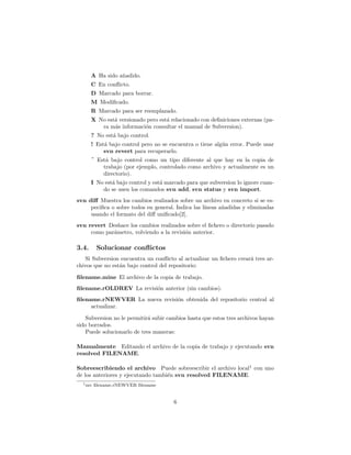 Tutorial de subvesion