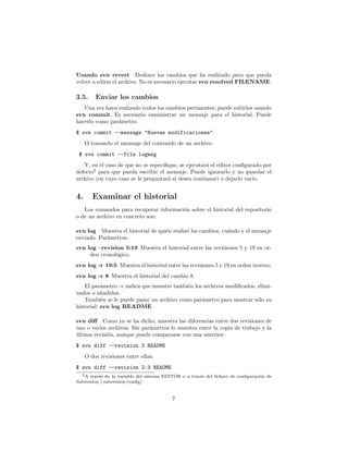 Tutorial de subvesion