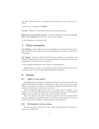 Tutorial de subvesion