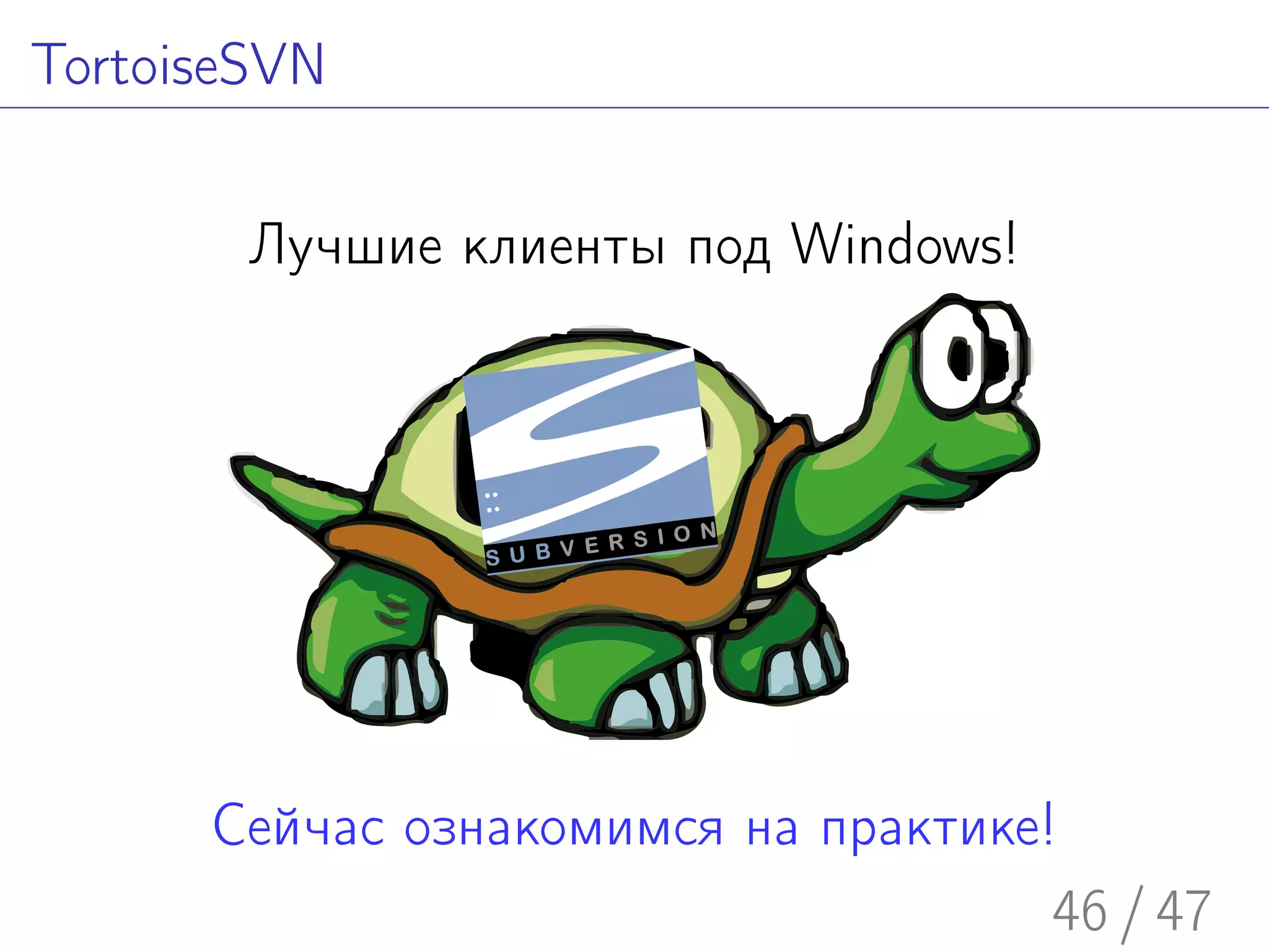 Введение в Subversion