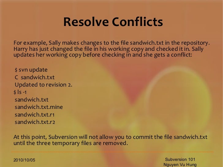 subversion best practice