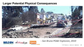 © 2017 Belden Inc. | belden.com | @BeldenInc 7
Larger Potential Physical Consequences
- San Bruno PG&E Explosion, 2010
 