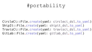 #portability
 