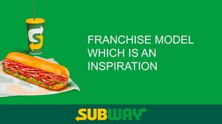 FRANCHISE MODEL
WHICH IS AN
INSPIRATION
 
