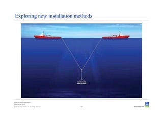 Exploring new installation methods




Sima for marine operations
5 November 2012
© Det Norske Veritas AS. All rights reserved.   14
 