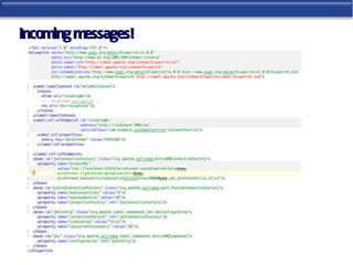 Incoming messages!
 