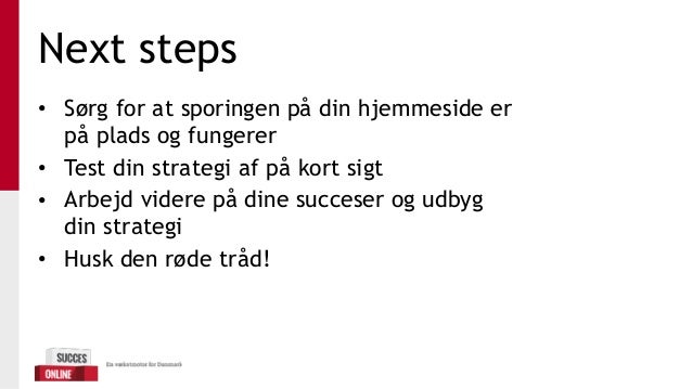 Succes Online Modul 3 Skab Trafik Til Dit Site