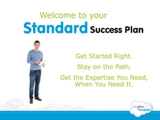 Welcome to your




        Get Started Right.
         Stay on the Path.
    Get the Expertise You Need,
         When You Need It.
 