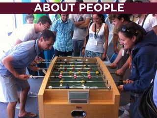 THE PRESENTATIONABOUT PEOPLE
 