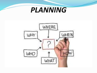 PLANNING
 