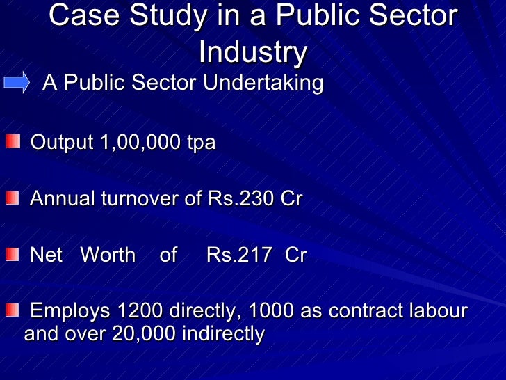 Success And Failure of BPR in a Public Sector Industry