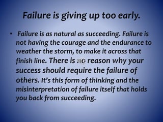 Success and failure go hand in hand | PPTX