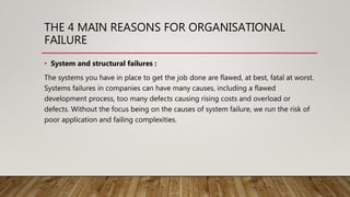 Success and faliure of organisation | PPTX