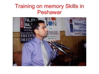 Training on memory Skills in Peshawar 