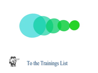 To the Trainings List 