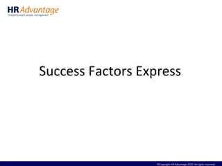 Success Factors Express   