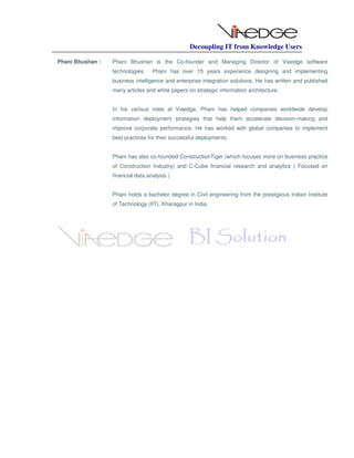 Successful Business Intelligence Implementation