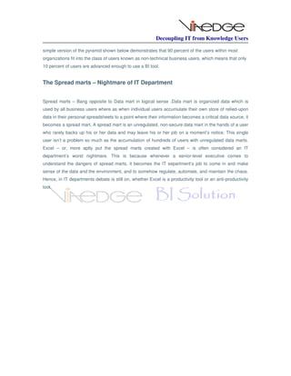 Successful Business Intelligence Implementation