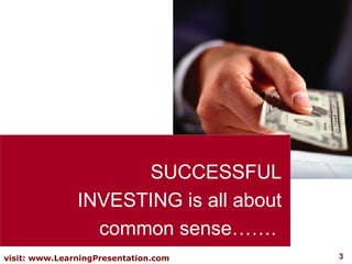 Successful Investing Strategy