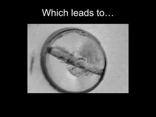 Which leads to… 