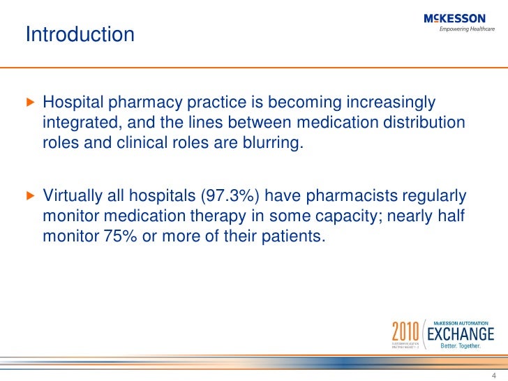 Successful Bedside Scanning Begins in the Pharmacy