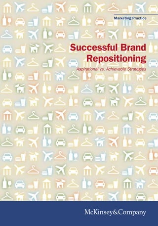 Marketing Practice
Successful Brand
Repositioning
Aspirational vs. Achievable Strategies
 