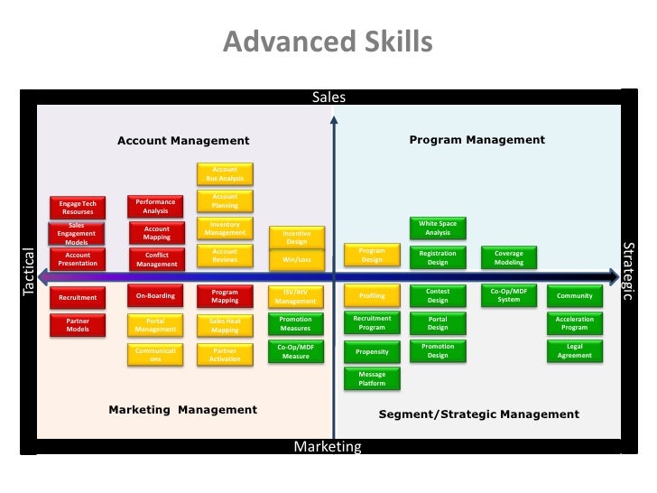 Successful Channel Manager Skills Matrix business-analyst