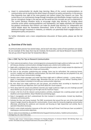 Restating Communication Successful communication a toolkid for researchers and cs os | PDF