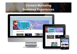 Content Marketing
Seamless Experiences
 