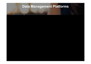 Data Management Platforms
 